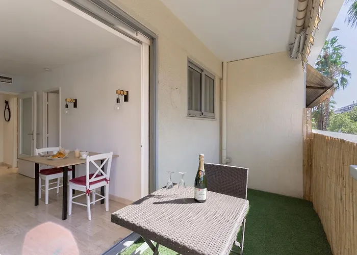 Cosy Studio - Centre Cannes - Terrasse - Clim - Wifi
